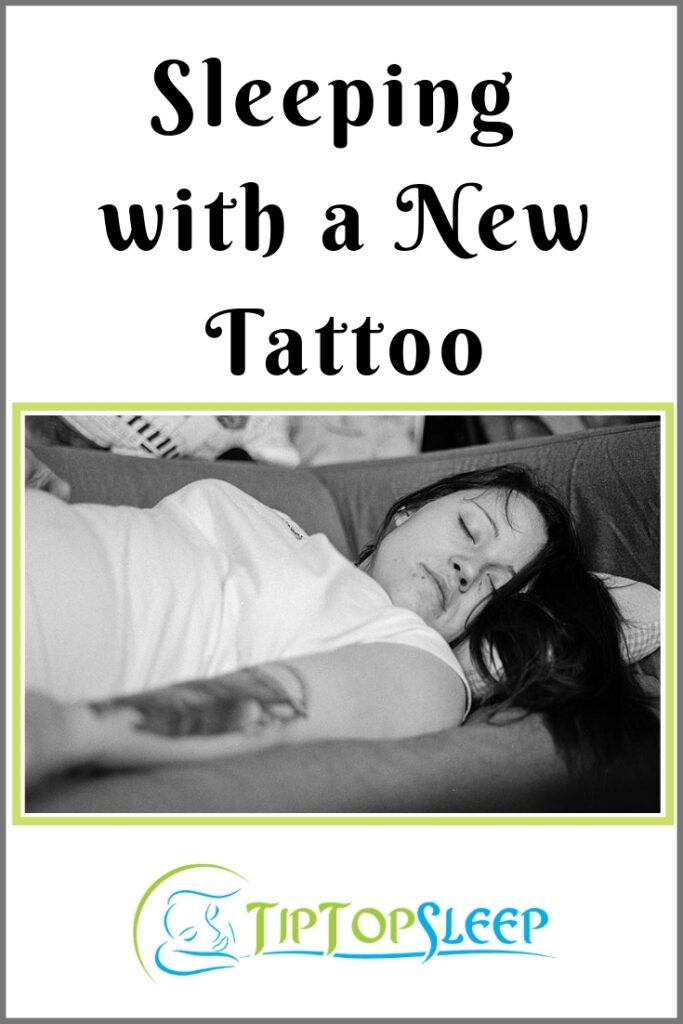 Sleeping with a New Tattoo image