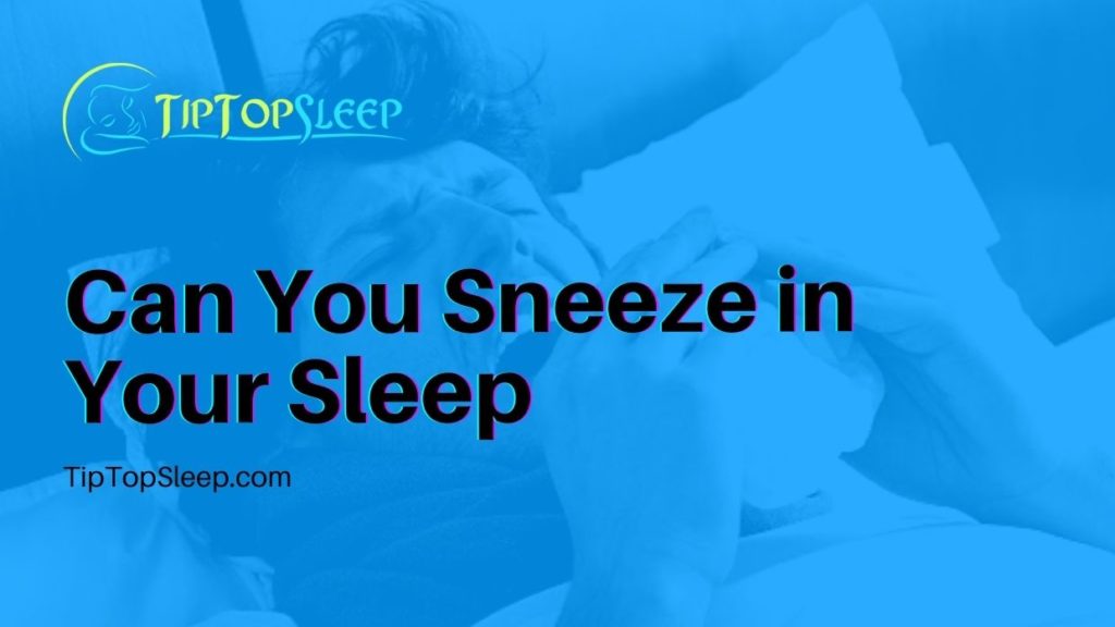 Can You Sneeze In Your Sleep