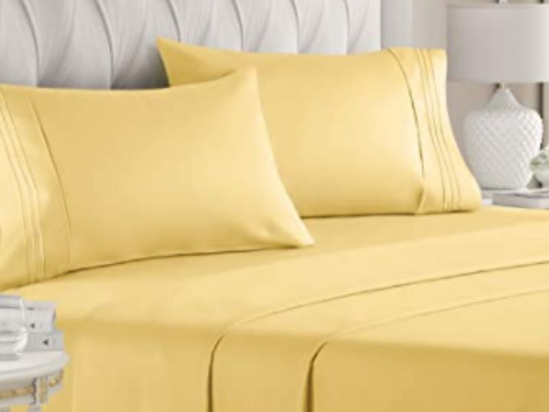 Best Yellow Bed Sheets - Tip Top Sleep