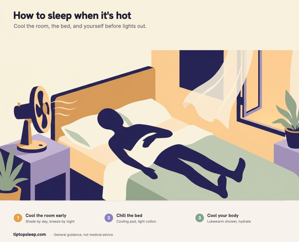 How to Sleep When It's Hot (2026): Stay Cool and Actually Rest