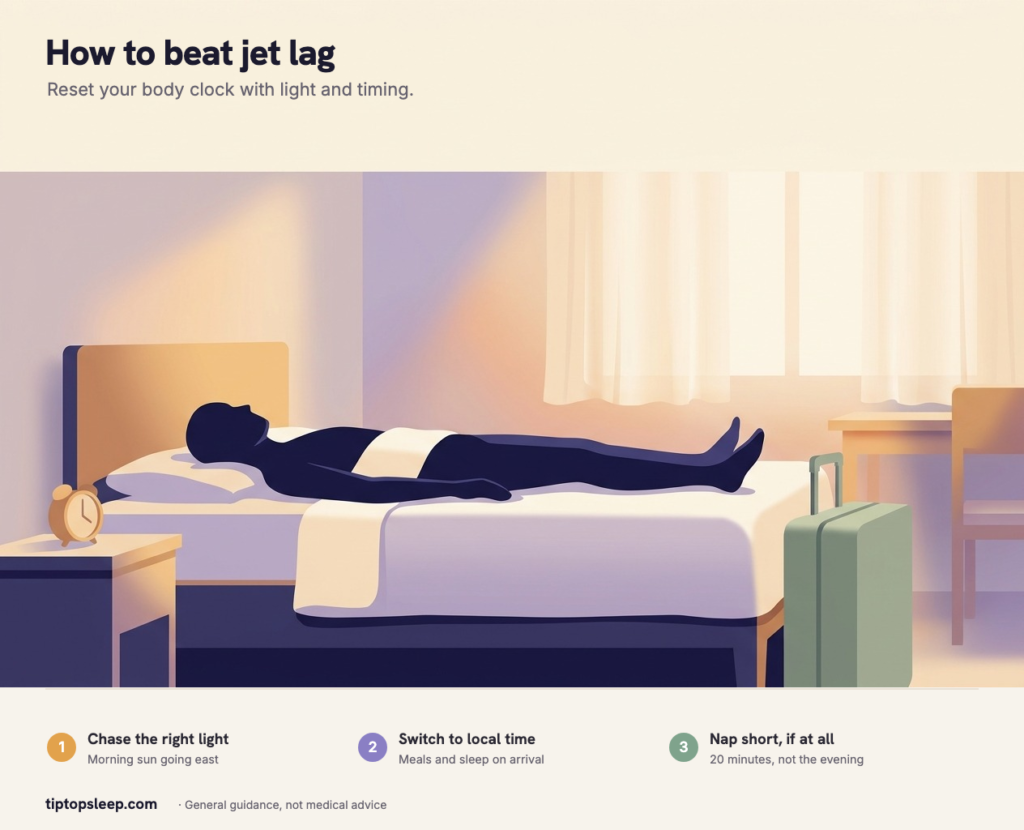 How to Beat Jet Lag (2026): A Practical Plan to Reset Your Body Clock