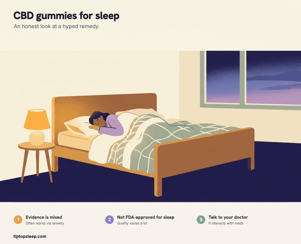 Best CBD Gummies for Sleep (2026): What the Evidence Says Best CBD Gummies for Sleep (2026): What the Evidence Says