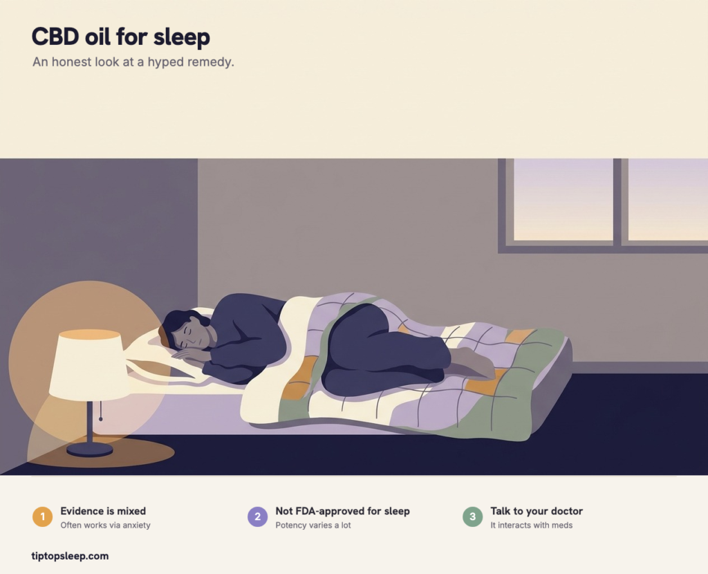 Best CBD Oil for Sleep (2026): What the Evidence Says Best CBD Oil for Sleep (2026): What the Evidence Says