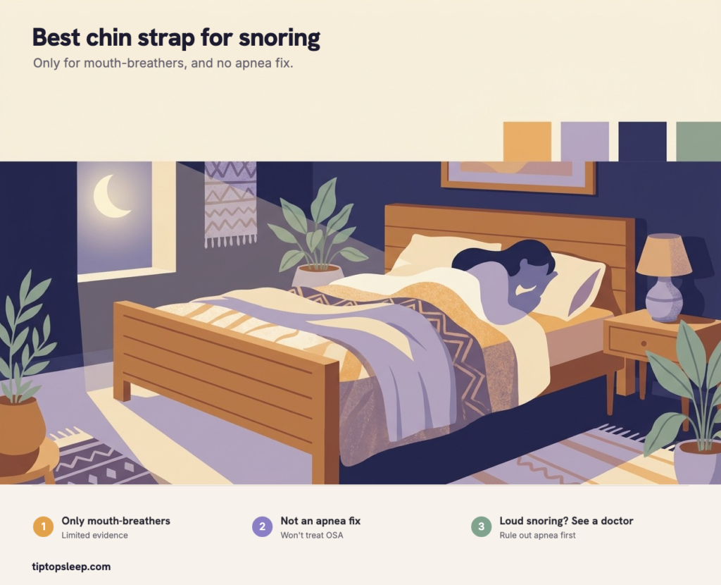 Best Chin Strap for Snoring (2026): Does It Actually Work? Best Chin Strap for Snoring