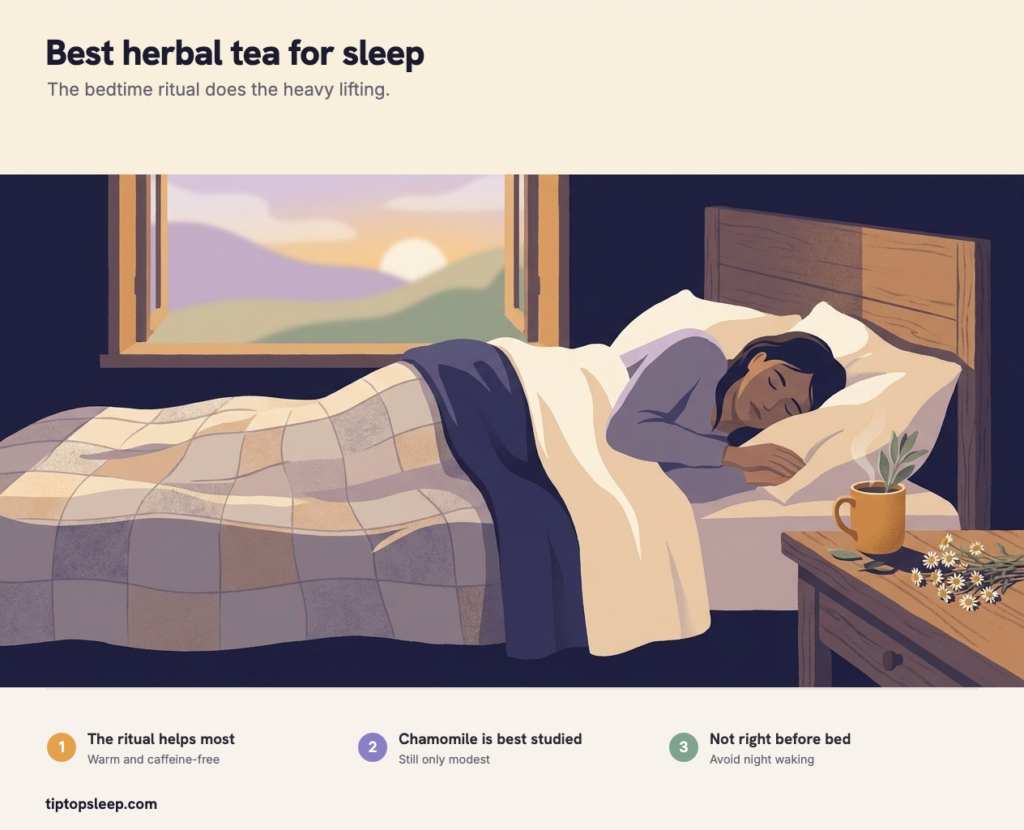 Best Herbal Tea to Help Sleep (2026): What Actually Works Best Herbal Tea to Help Sleep (2026): What Actually Works