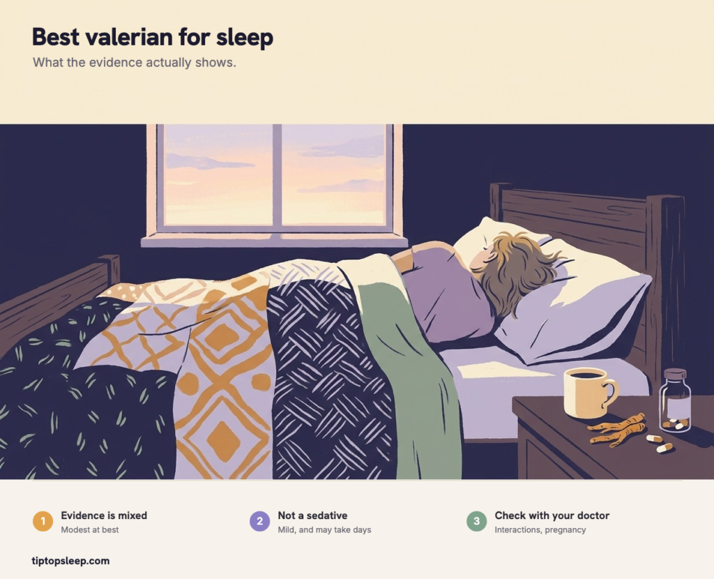 Best Valerian for Sleep (2026): What the Evidence Shows Best Valerian for Sleep (2026): What the Evidence Shows