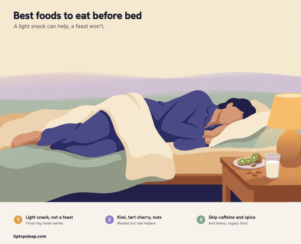 Best Foods to Eat Before Bed for Sleep (2026) Best Foods to Eat Before Bed for Sleep