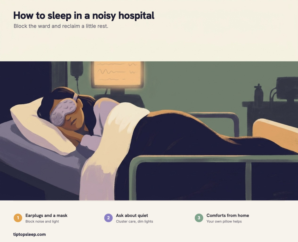 How to Sleep in a Noisy Hospital