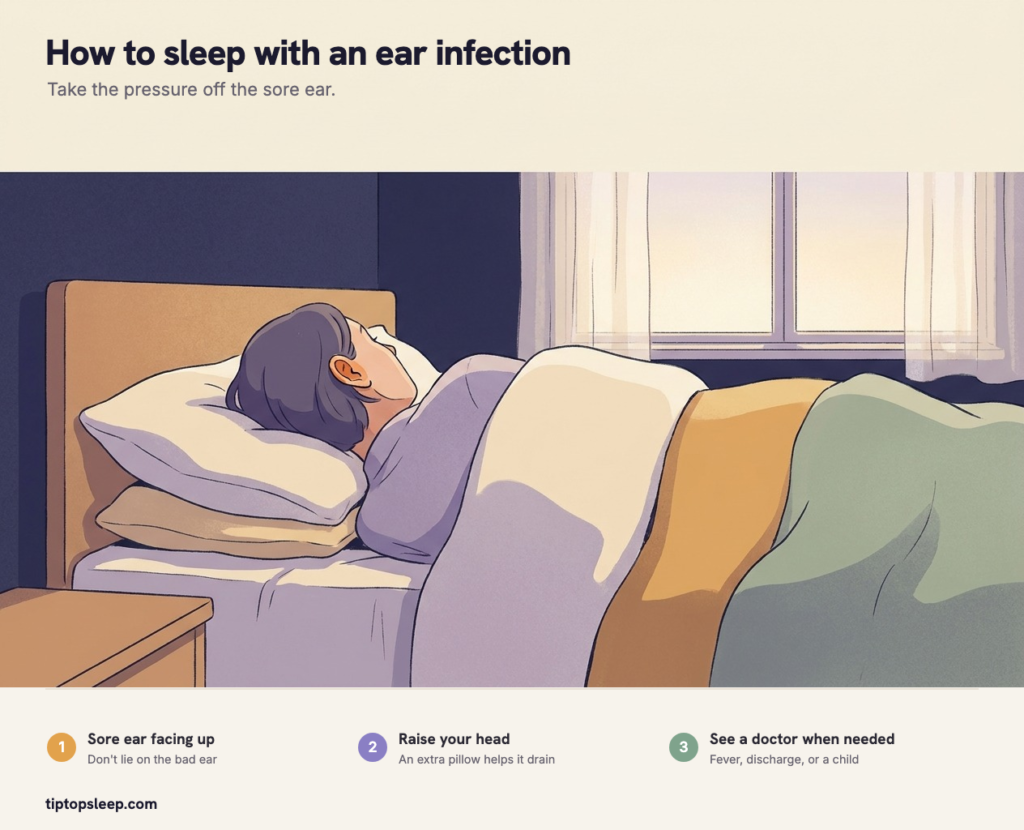 How to Sleep With an Ear Infection (2026): Best Position How to Sleep With an Ear Infection (2026): Best Position