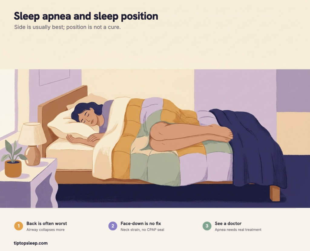 Can You Sleep Face Down With Sleep Apnea? (2026) Can You Sleep Face Down With Sleep Apnea? (2026)