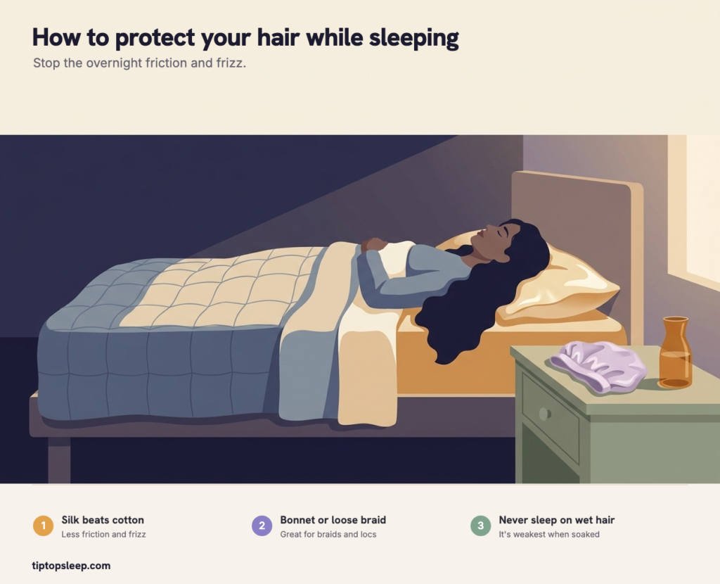 How to Protect Your Hair While Sleeping (2026): Braids, Locs & More How to Protect Your Hair While Sleeping (2026): Braids, Locs & More