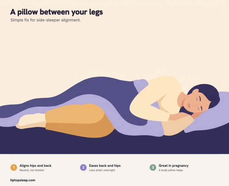 Healthy Habits Pillow Between Your Legs: Benefits for Side Sleepers