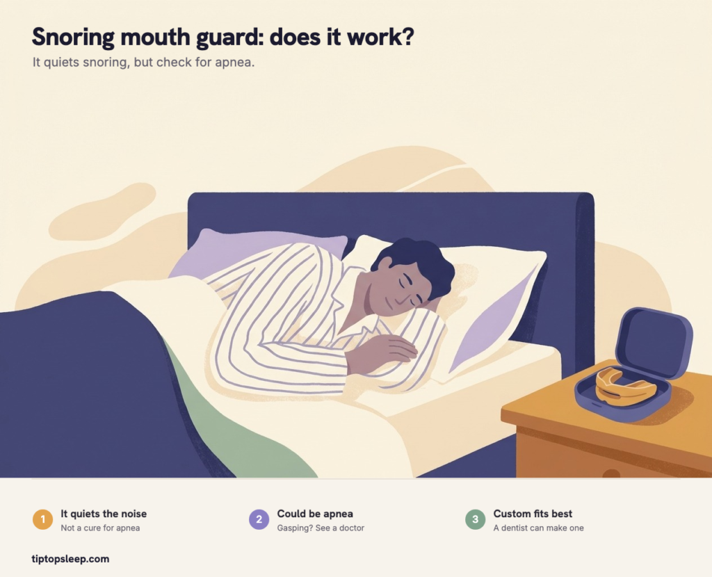 Snoring Mouth Guard (2026): Does It Work or Is It Apnea? Snoring Mouth Guard (2026): Does It Work or Is It Apnea?