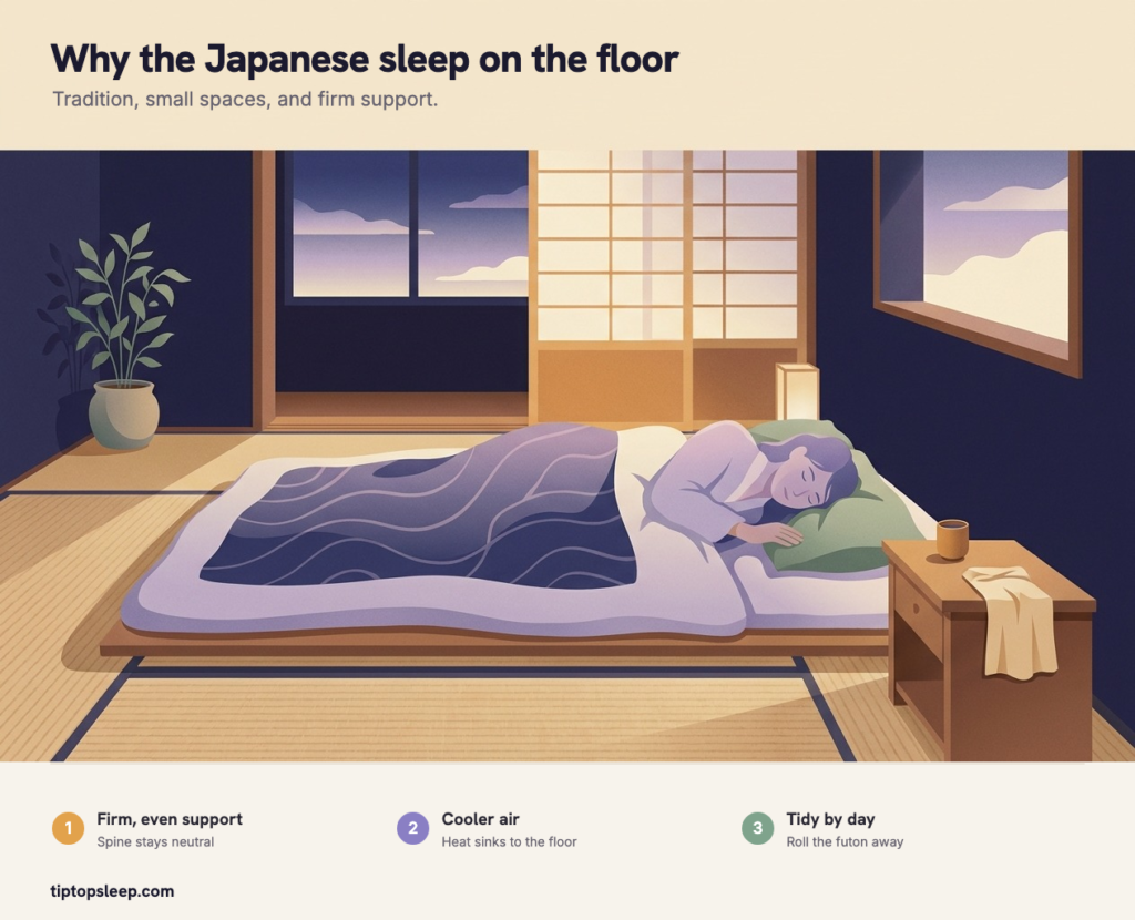 Why Do Japanese Sleep on the Floor? (2026 Honest Guide) Why Do Japanese Sleep on the Floor?