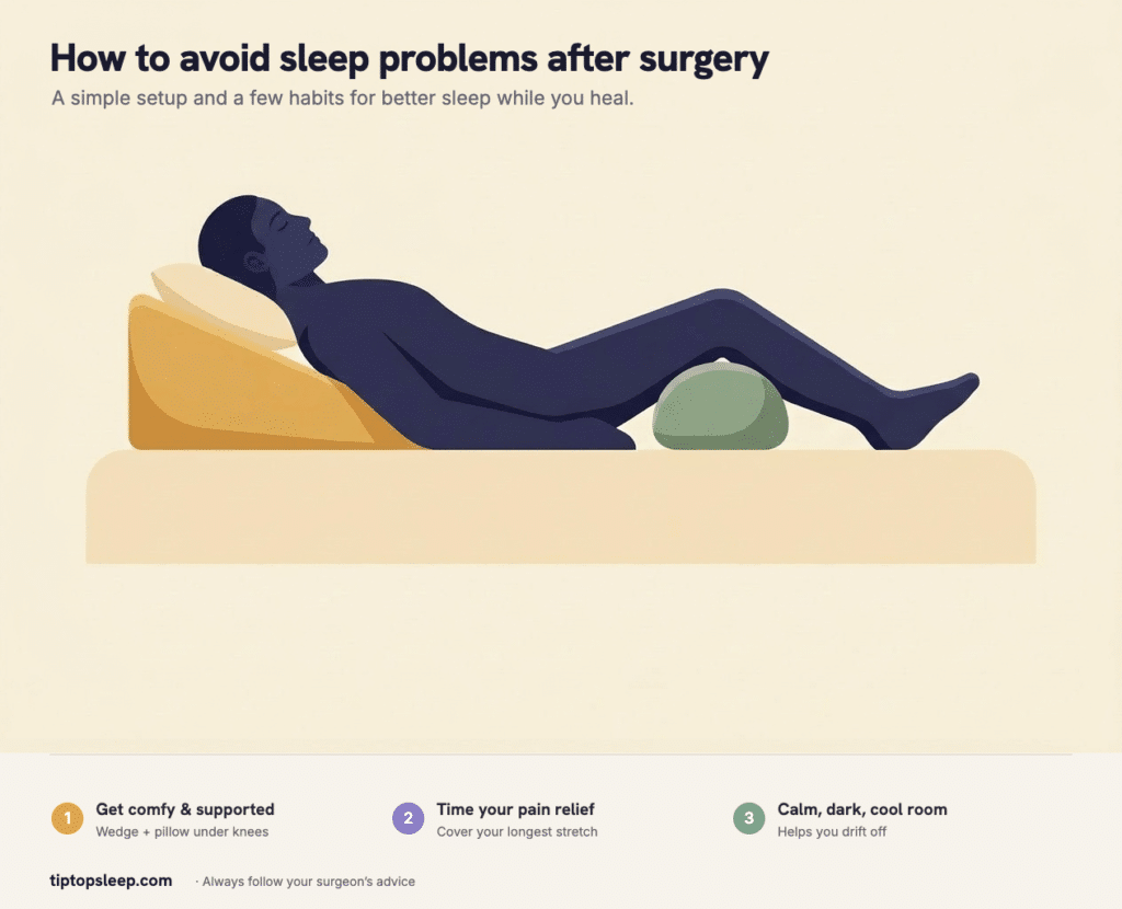 How to Avoid Sleep Problems After Surgery (2026): A Practical Guide
